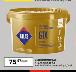 Leroy Merlin Gładź polimerowa Atlas GTA oferta