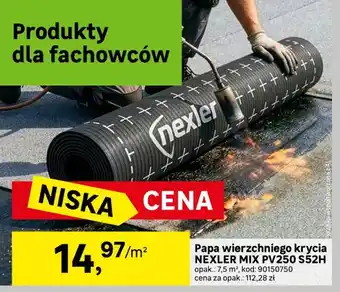 Leroy Merlin Papa wierzchniego krycia NEXLER MIX PV250 S52H oferta