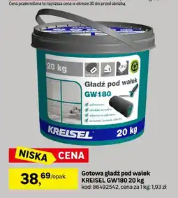 Leroy Merlin Gładź pod wałek Kreisel GW180 oferta