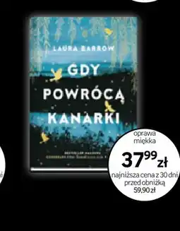 Empik Książka Gdy powrócą kanarki Laura Barrow oferta