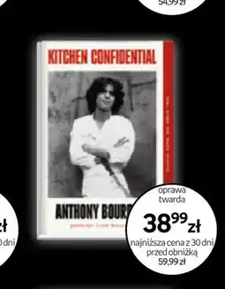 Empik Książka Kitchen Confidential Anthony Bourdain oferta