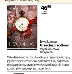 Empik Książka Grzechy przodków Ewa Lange oferta
