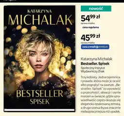 Empik Książka Bestseller Spisek Katarzyna Michalak oferta