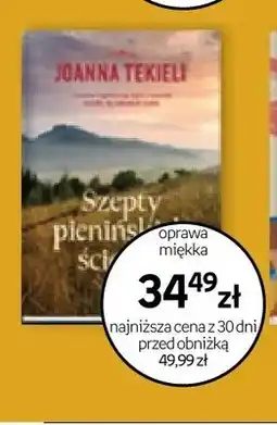 Empik Książka Szepty pienin Joanna Tekieli oferta