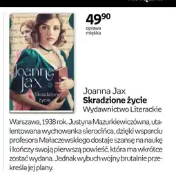 Empik Książka Skradzione życie Joanna Jax oferta