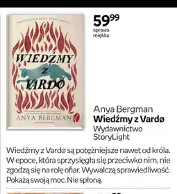 Empik Książka Wiedźmy z Vardø Anya Bergman oferta