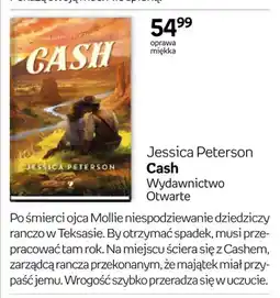 Empik Książka Cash Jessica Peterson oferta