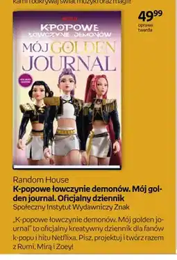 Empik Książka Random House K-popowe łowczynie demonów. Mój golden journal. Oficjalny dziennik oferta