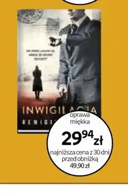 Empik Książka Inwigilacja Joanna Chyłka Remigiusz Mróz oprawa miękka oferta