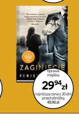 Empik Książka Zaginięcie Joanna Chyłka Remigiusz Mróz oprawa miękka oferta