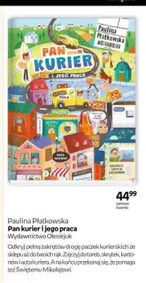 Empik Książka Pan kurier i jego praca oferta