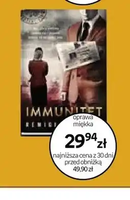 Empik Książka Immunitet Joanna Chyłka Remigiusz Mróz oprawa miękka oferta