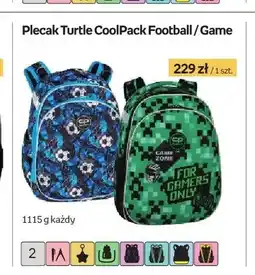 Empik Plecak Turtle CoolPack Football oferta