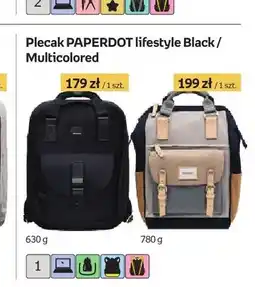 Empik Plecak PAPERDOT lifestyle Black oferta