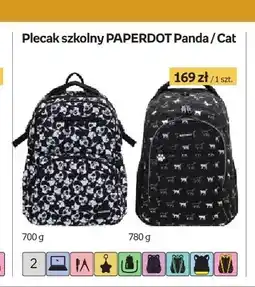 Empik Plecak szkolny Paperdot Panda oferta