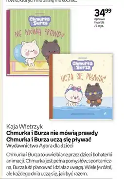 Empik Książka Chmurka i Burza nie mówią prawdy oferta
