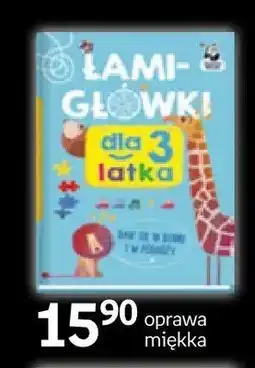 Empik Książka Łami-główki dla 3 latka oprawa miękka oferta