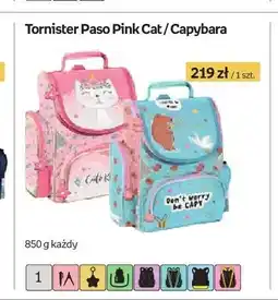 Empik Tornister Paso Pink Cat oferta