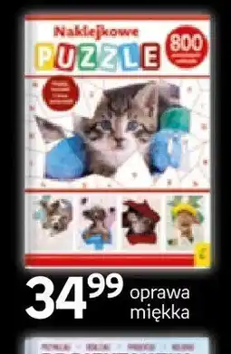 Empik Książka Naklejkowe Puzzle 800 oprawa miękka oferta