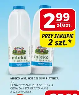Top Market Mleko Piątnica oferta