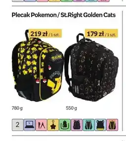 Empik Plecak St.Right Golden Cats oferta