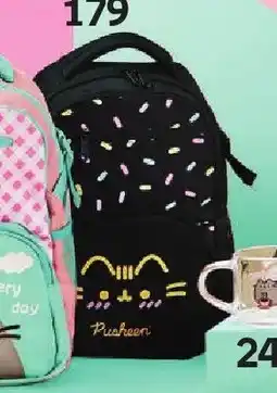 Empik Plecak szkolny Pusheen czarny w posypkę oferta