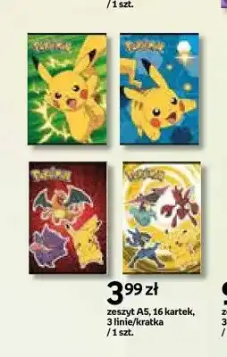 Empik Zeszyt A5 Pokemon 16 kartek oferta