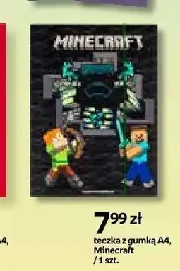 Empik Teczka z gumką A4 Minecraft oferta