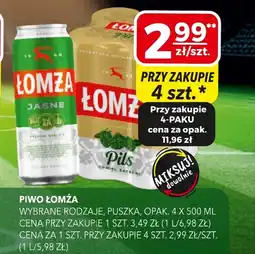 Top Market Piwo Łomża oferta