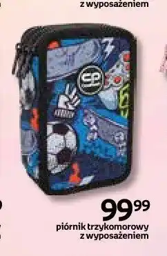 Empik Piórnik trzykomorowy z wyposażeniem CoolPack oferta