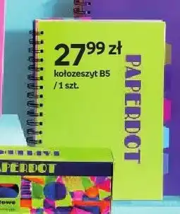 Empik Kołozeszyt B5 PAPERDOT oferta