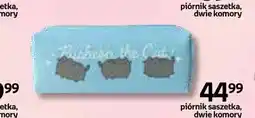 Empik Piórnik saszetka dwie komory Pusheen błękitny oferta
