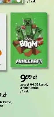 Empik Zeszyt A4 Minecraft 32 kartki oferta