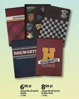 Empik Zeszyt A5 32 kartki kratka Harry Potter oferta