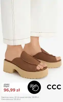 CCC Klapki damskie Jenny oferta