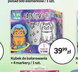 Empik Kubek do kolorowania Toys Inn Painting Studio Kot oferta