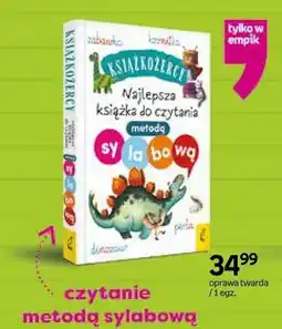 Empik Książka Książkożercy Najlepsza książka do czytania metodą sylabową oferta