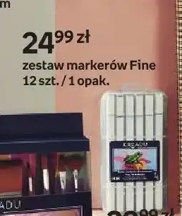 Empik Zestaw markerów Fine 12-pak Creadu oferta