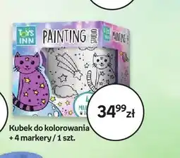 Empik Kubek do kolorowania Toys Inn Painting Studio Pies oferta