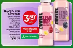 Żabka Napój Dr Witt Lemonade cytryna-borówka oferta