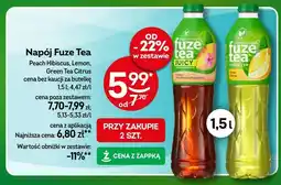 Żabka Napój Fuze Tea Peach Hibiscus oferta