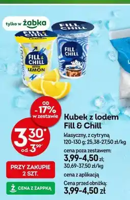 Żabka Kubek z lodem Fill & Chill klasyczny oferta