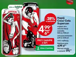 Żabka Napój Coca-Cola Supercan original oferta
