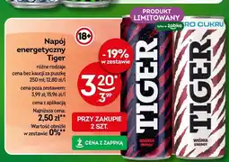 Żabka Napój energetyczny Tiger Wiśnia Energy oferta