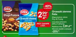 Żabka Orzeszki ziemne Felix długo prażone oferta