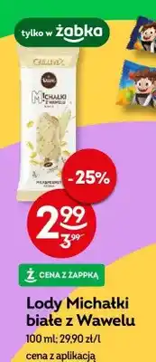 Żabka Lody Michałki białe z Wawelu Gulliver oferta