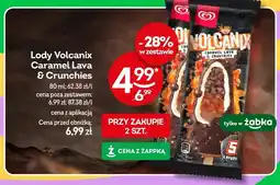 Żabka Lody Algida Volcanix Caramel Lava & Crunchies oferta