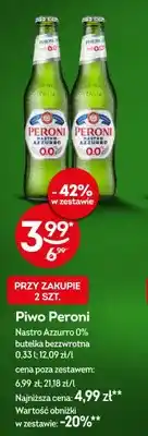 Żabka Piwo Peroni Nastro Azzurro oferta