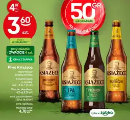Żabka Piwo Książęce oferta
