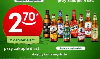 Żabka Piwo Specjal Jasny Pełny oferta